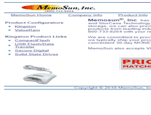 Tablet Screenshot of memosun.com